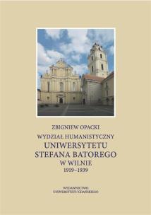 Okładka książki Wydział Humanistyczny Uniwersytetu S. Batorego