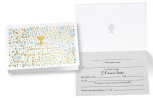 Opakowanie Zaproszenie PMZ-089 Komunia (5 szt.)