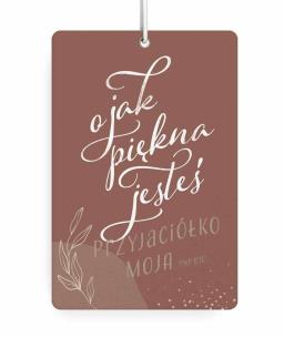 Opakowanie Zawieszka zapachowa - O jak piękna jesteś