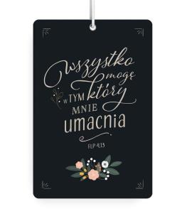 Opakowanie Zawieszka zapachowa - Wszystko mogę
