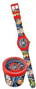 Opakowanie Zegarek analogowy Avengers w metalowym opakowaniu MV16051