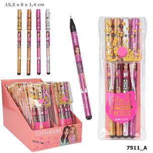 Opakowanie Zestaw metalicznych żelopisów TOPModel 7511A