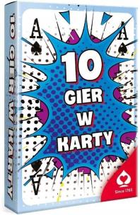 Opakowanie 10 Gier karcianych CARTAMUNDI