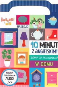 Okładka książki 10 minut z angielskim. W domu
