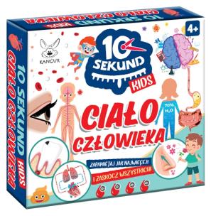 10 Sekund Kids Ciało Człowieka. Wydawca: Kangur. Multiszop.pl Opakowanie 10 Sekund Kids Ciało Człowieka