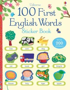 Okładka książki 100 FIRST ENGLISH WORDS