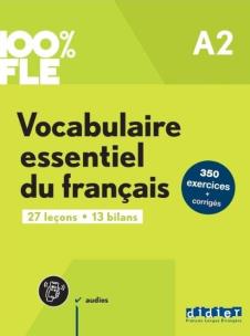 100% FLE Phonetique essentielle du francais A2. Autor: Crepieux Gael, Mensdorff-Pouilly Lucie, Caroline. Multiszop.pl Okładka książki 100% FLE Phonetique essentielle du francais A2