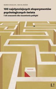 Okładka książki 100 najsłynniejszych eksperymentów...