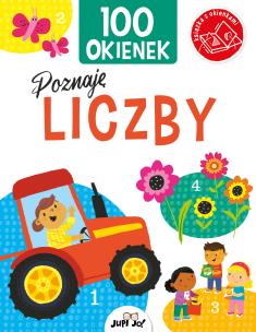 100 okienek. Poznaję liczby. Autor: Kit Elliot, Samantha Meredith. Multiszop.pl Okładka książki 100 okienek. Poznaję liczby