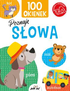 100 okienek. Poznaję słowa. Autor: Kit Elliot. Multiszop.pl Okładka książki 100 okienek. Poznaję słowa