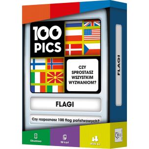 100 Pics: Flagi. Wydawca: Rebel. Multiszop.pl Opakowanie 100 Pics: Flagi