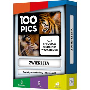 100 Pics: Zwierzęta. Wydawca: Rebel. Multiszop.pl Opakowanie 100 Pics: Zwierzęta