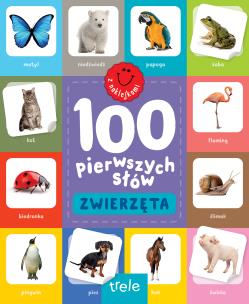 Opakowanie 100 pierwszych słów z naklejkami. Zwierzęta