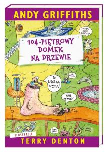Okładka książki 104-piętrowy domek na drzewie