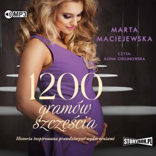 Okładka książki 1200 gramów szczęścia audiobook