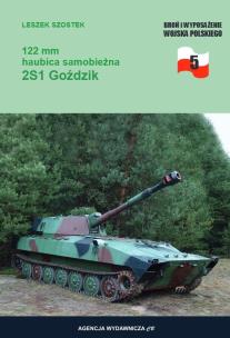 122 mm haubica samobieżna 2S1 Goździk. Autor: Szostek Leszek. Multiszop.pl Okładka książki 122 mm haubica samobieżna 2S1 Goździk