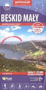 Okładka książki 18 Beskid Mały - 1 : 25 000 - mapa syntetyczna