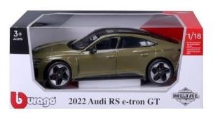 Opakowanie 2022 Audi RS E-Tron GT Green 1:18 BBURAGO