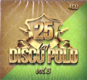 Okładka książki 25 lat Disco Polo vol.3 4CD