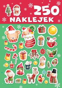 250 świątecznych naklejek Święta z pomysłem. Wydawca: BOOKOLIKA. Multiszop.pl Opakowanie 250 świątecznych naklejek Święta z pomysłem