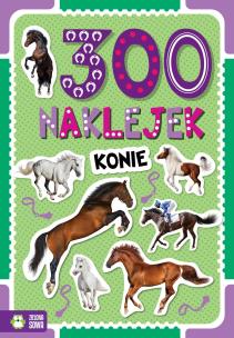 300 naklejek. Konie. Autor: Opracowanie zbiorowe. Multiszop.pl Okładka książki 300 naklejek. Konie