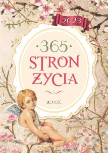365 stron życia 2023. Autor: Hubert Wołącewicz. Multiszop.pl Okładka książki 365 stron życia 2023