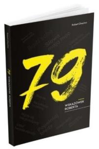 79 wskazówek Roberta. Autor: Robert Chuchro. Multiszop.pl Okładka książki 79 wskazówek Roberta