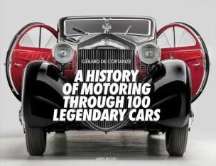 Okładka książki A HistoryOfMotoringThrough 100 LegendaryCars