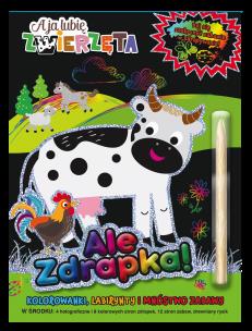 A ja lubię zwierzęta. Ale zdrapka!. Autor: Opracowanie zbiorowe. Multiszop.pl Okładka książki A ja lubię zwierzęta. Ale zdrapka!