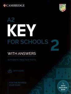 Okładka książki A2 Key for Schools 2 Student's Book with Answers with Audio with Resource Bank