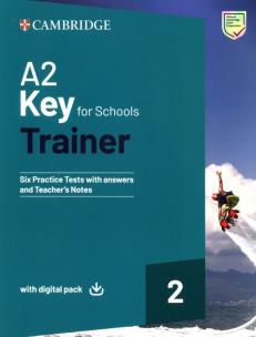 A2 Key for Schools Trainer 2 Trainer with Answers with Digital Pack. Autor:   Praca zbiorowa. Multiszop.pl Okładka książki A2 Key for Schools Trainer 2 Trainer with Answers with Digital Pack
