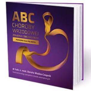 ABC choroby wrzodowej żołądka i dwunastnicy. Autor: Dorota Waśko-Czopnik. Multiszop.pl Okładka książki ABC choroby wrzodowej żołądka i dwunastnicy