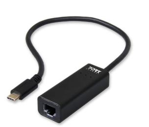 Okładka książki Adapter PORT DESIGNS USB-C do RJ-45 900126