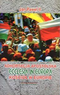 Okładka książki Adhortacja apostolska Ecclesia in Europa
