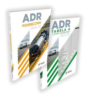 ADR 2023-2025 podręcznik + tabela A. Autor:   Praca zbiorowa. Multiszop.pl Okładka książki ADR 2023-2025 podręcznik + tabela A