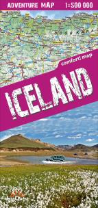 Okładka książki Adventure map Iceland 1:500000
