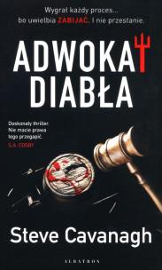 Adwokat diabła. Autor: Cavanagh Steve. Multiszop.pl Okładka książki Adwokat diabła