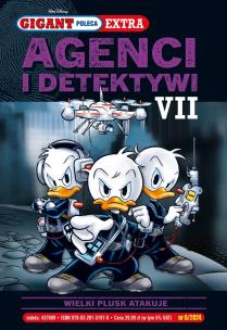 Okładka książki Agenci i Detektywi VII. Wielki plusk atakuje. Gigant Poleca Extra. Tom 6/2024