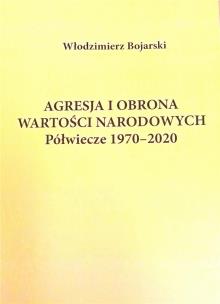 Okładka książki Agresja i obrona wartości narodowych