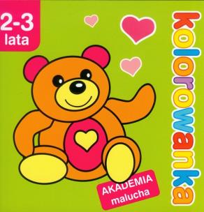 Okładka książki Akademia malucha - Kolorowanka 2-3 lata