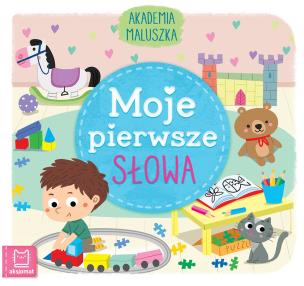 Akademia malucha. Moje pierwsze słowa. Autor:   Praca zbiorowa. Multiszop.pl Okładka książki Akademia malucha. Moje pierwsze słowa