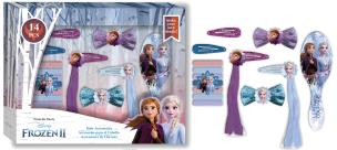 Opakowanie Akcesoria do włosów Frozen 14 elementów WD21618