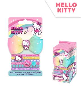 Opakowanie Akcesoria do włosów Hello Kitty 7 elementów HK50101