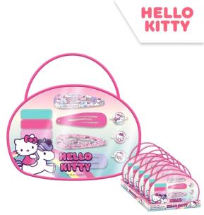Opakowanie Akcesoriów do włosów Hello Kitty 12 elementów HK50098