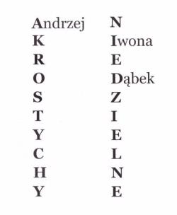 Okładka książki Akrostychy niedzielne