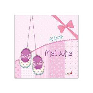 Album Malucha różowy. Autor: Maria Elena Gonano. Multiszop.pl Okładka książki Album Malucha różowy