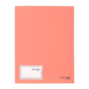 Album ofertowy A4 30 koszulek jasnoróżowy STRIGO. Wydawca: Strigo. Multiszop.pl Opakowanie Album ofertowy A4 30 koszulek jasnoróżowy STRIGO