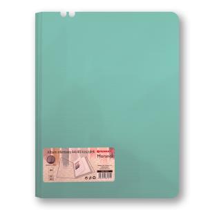 Album ofertowy A4 40 koszulek Morandi nieb-zielony. Wydawca: Penmate. Multiszop.pl Opakowanie Album ofertowy A4 40 koszulek Morandi nieb-zielony