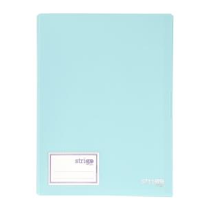 Album ofertowy A4 40 koszulek morski STRIGO. Wydawca: Strigo. Multiszop.pl Opakowanie Album ofertowy A4 40 koszulek morski STRIGO