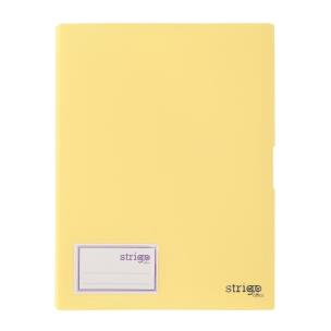 Album ofertowy A4 40 koszulek żółty STRIGO. Wydawca: Strigo. Multiszop.pl Opakowanie Album ofertowy A4 40 koszulek żółty STRIGO